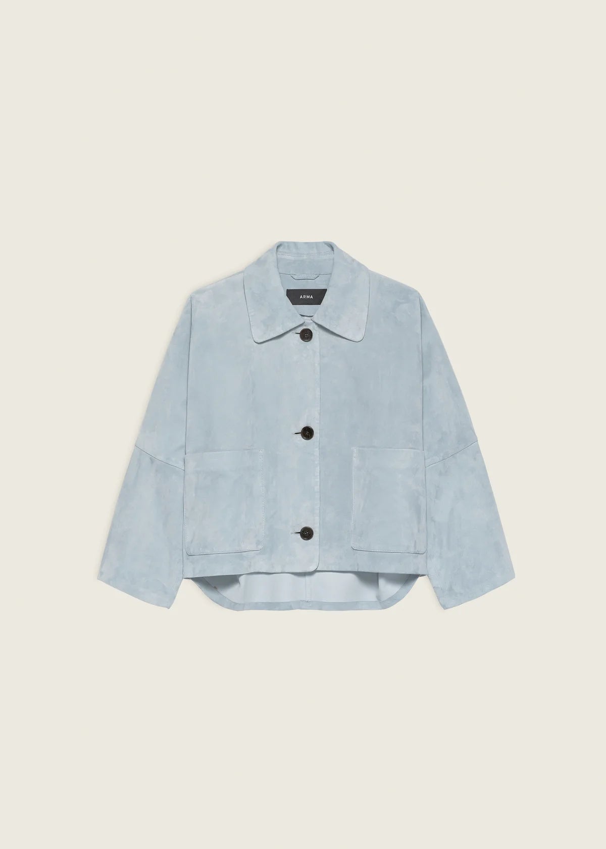 Arma Lederjacke Zazhou Vintage Blue