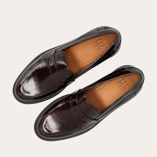 Billibi Loafer in Kastanie