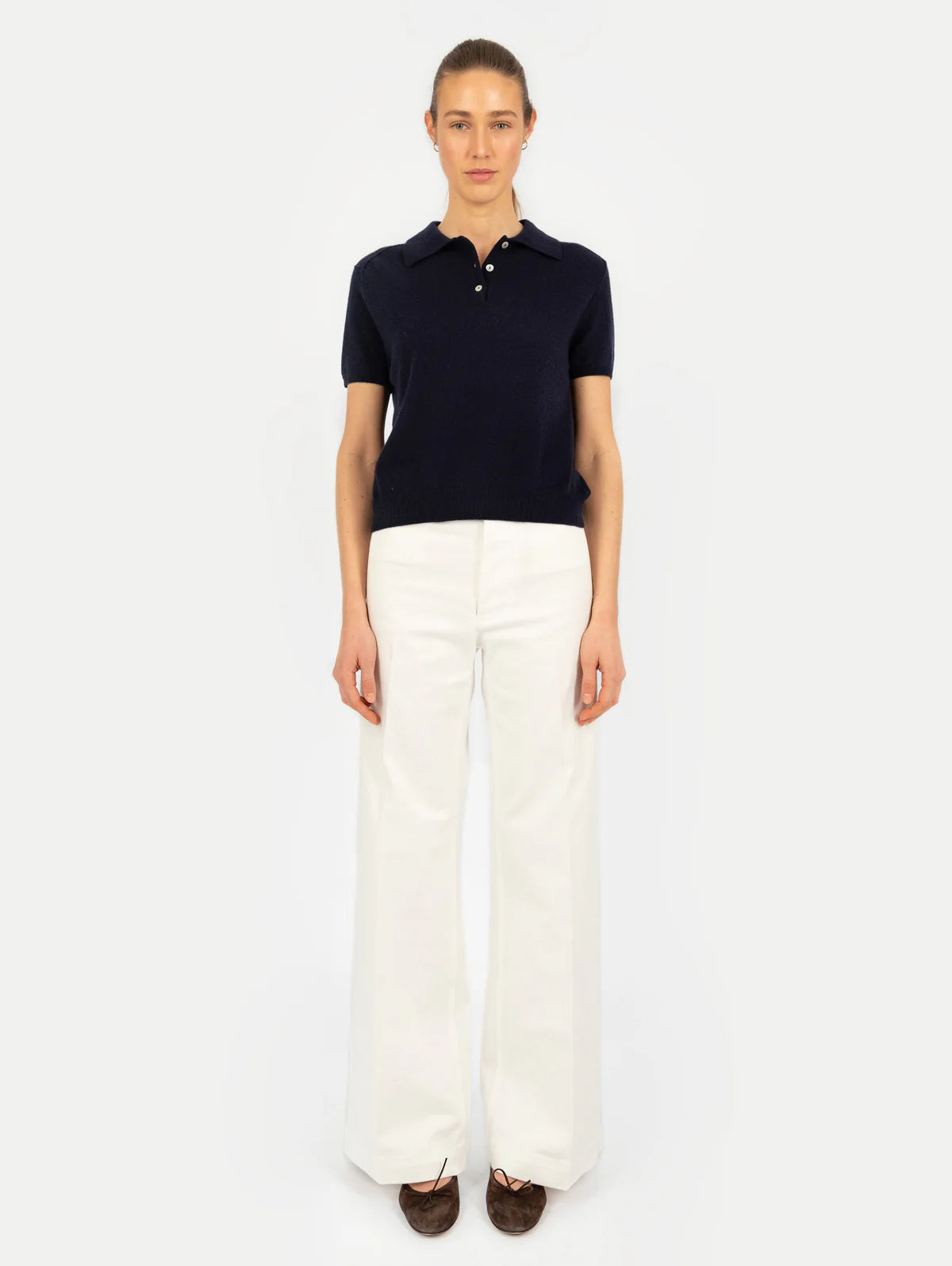 Anna v Berg Liv Polo Deep Blue