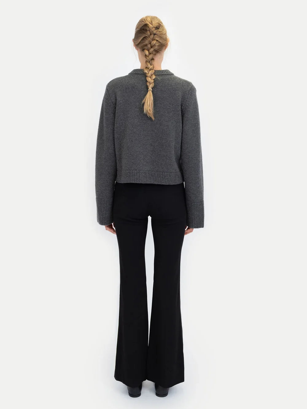 Anna v Berg Lilly Cardigan in Midnight Stone