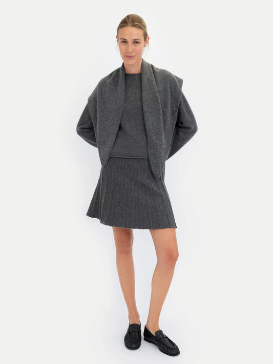 Anna v Berg Gwen Skirt in Midnight Stone