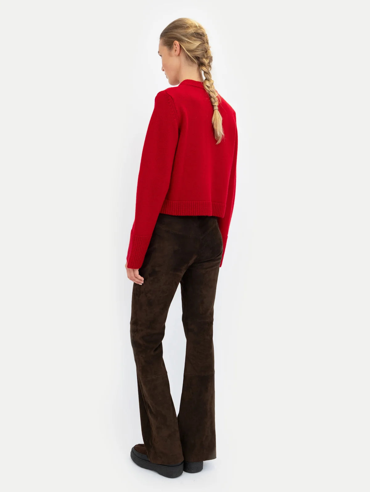 Anna v Berg Lilly Cardigan in Hot Date