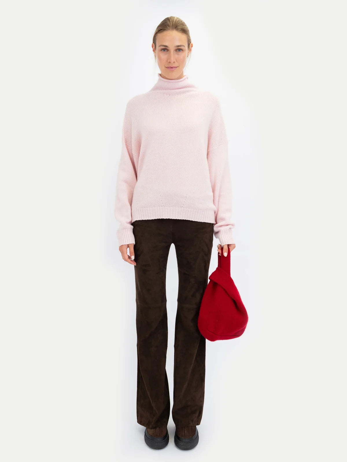 Anna v. Berg Katy Pullover in Powder Kiss