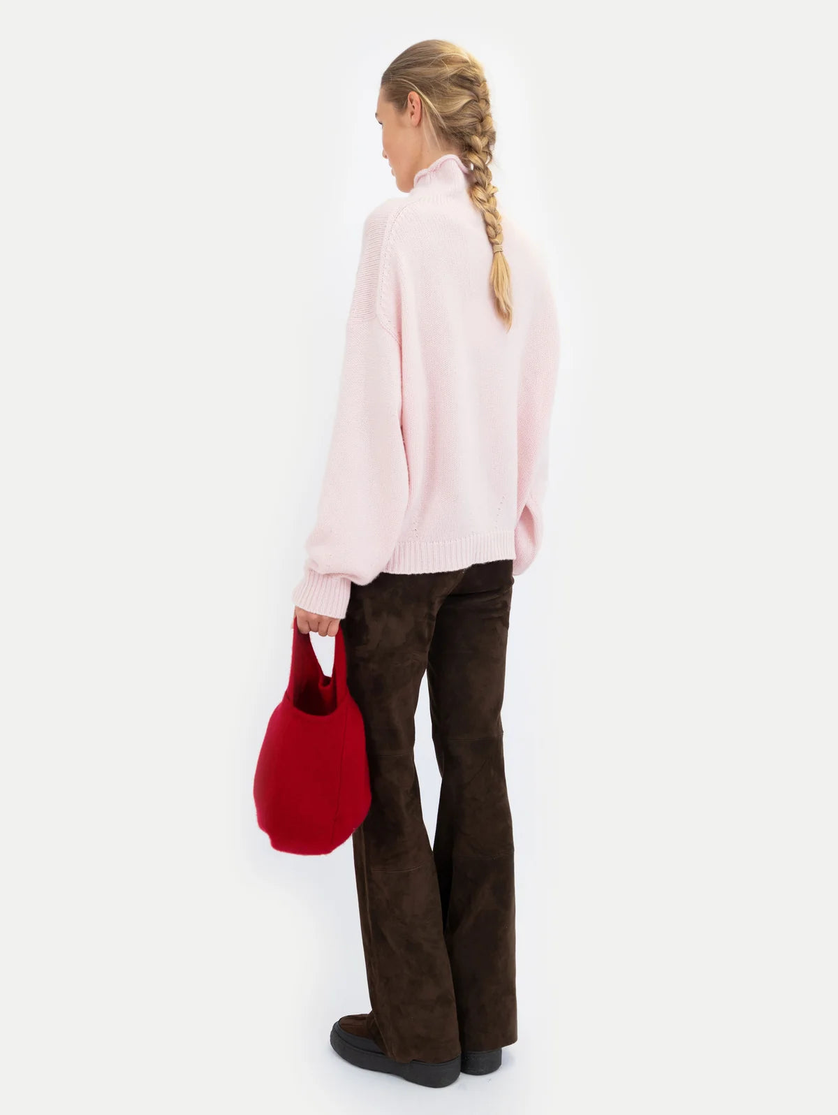 Anna v. Berg Katy Pullover in Powder Kiss