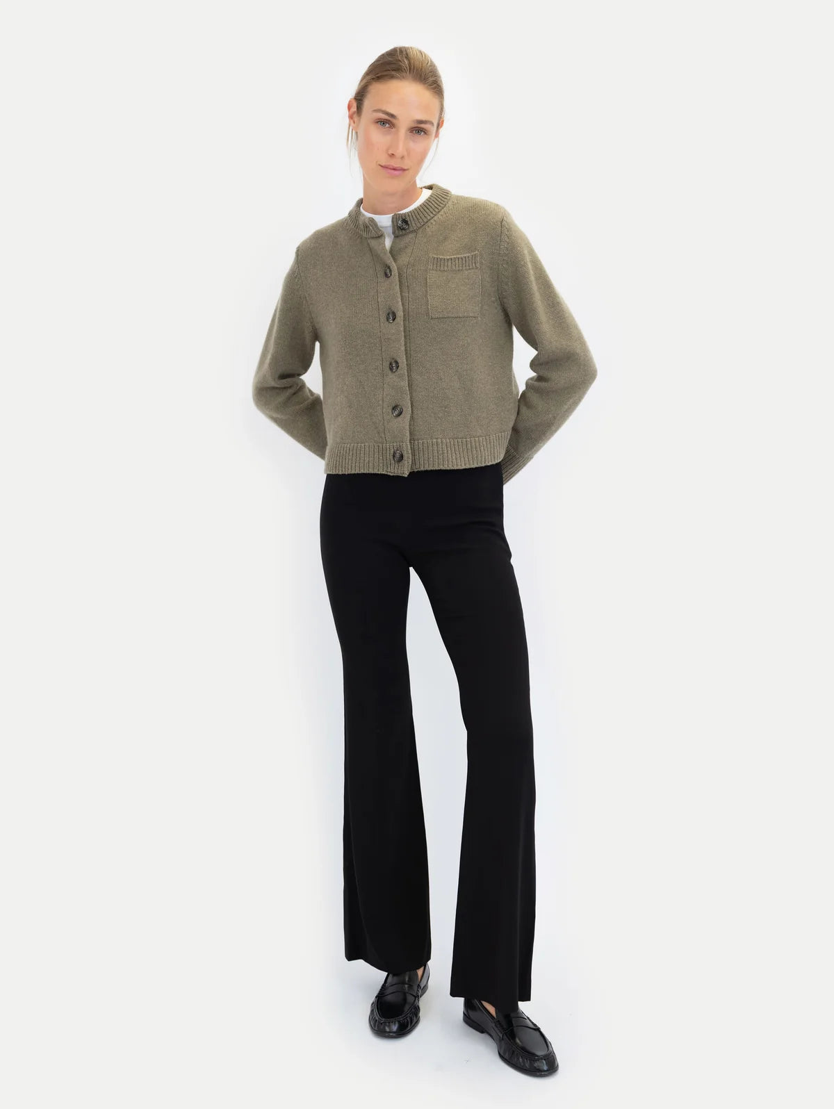 Anna v Berg Lilly Cardigan in Breen
