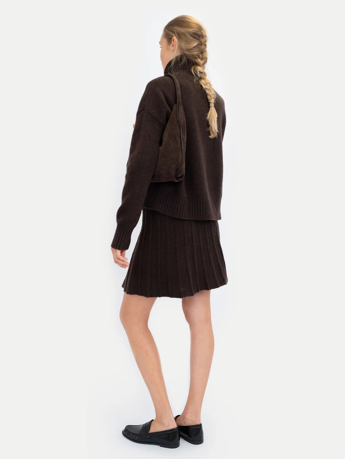 Anna v Berg Gwen Skirt in Espresso