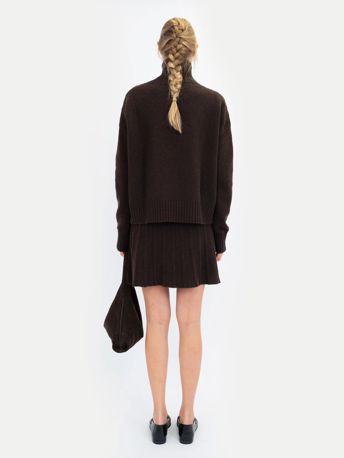 Anna v Berg Gwen Skirt in Espresso
