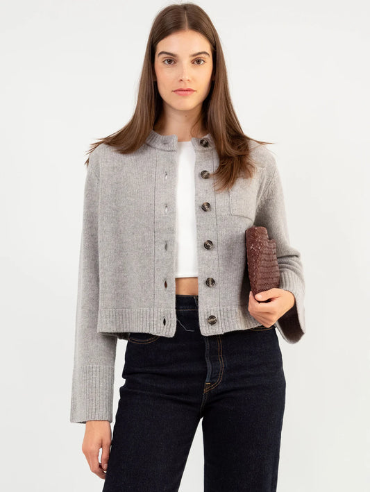 Anna v. Berg Lilly Cardigan in Fog