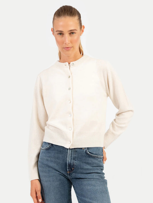 Anna v. Berg Clara Cardigan in Vanille