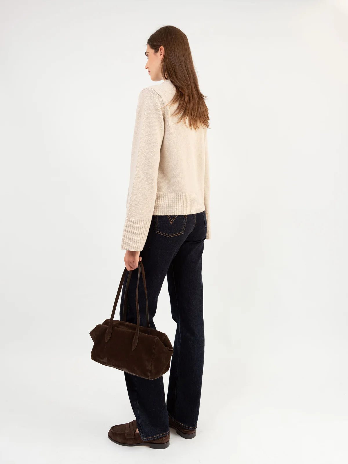 Anna v. Berg Dorothea Cardigan in Sand
