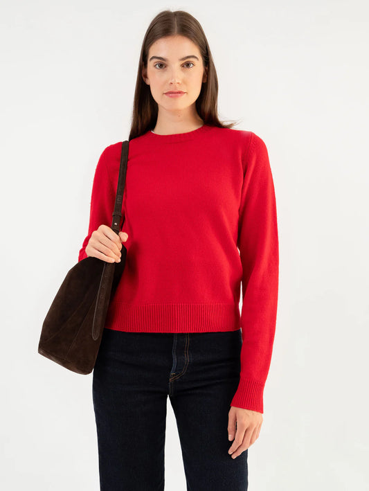 Anna v. Berg Theresa Sweater in Flame