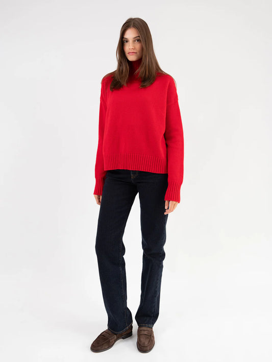 Anna v. Berg Emma Sweater in Flame