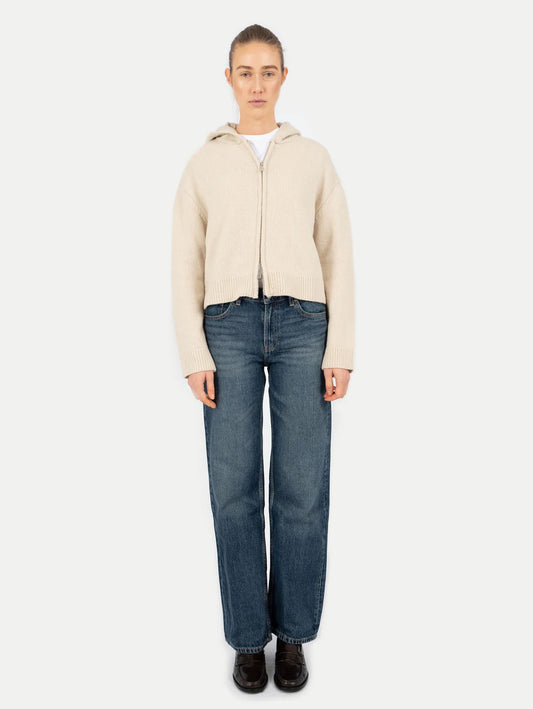 Anna v. Berg Jo Zip Cardigan in Vanille