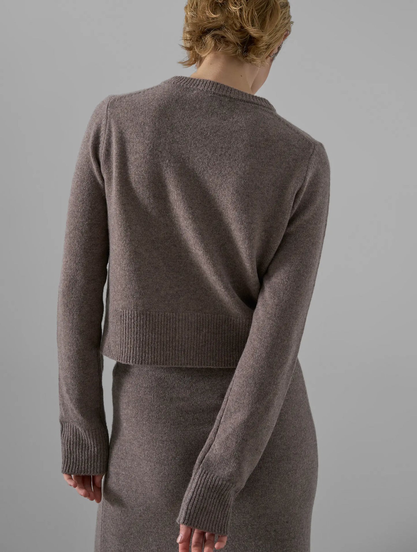 Leap Concept Coco Cardigan in Taupe