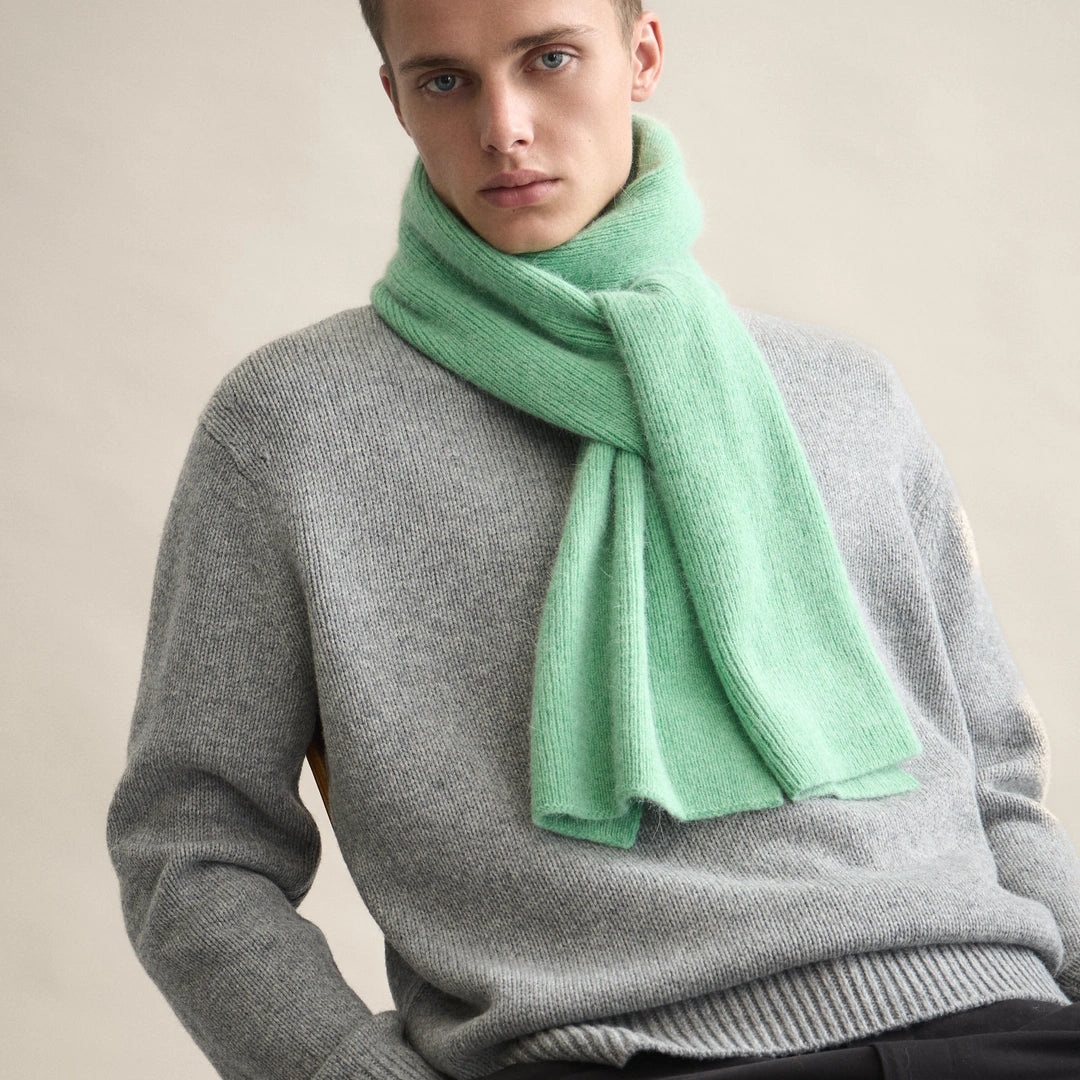 Le Bonnet Schal in Jade