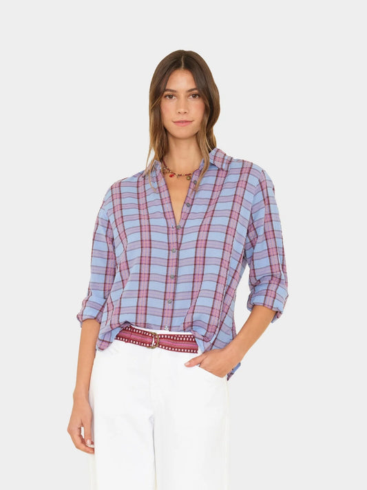 Xirena Bowie Bluse Lunar Blue