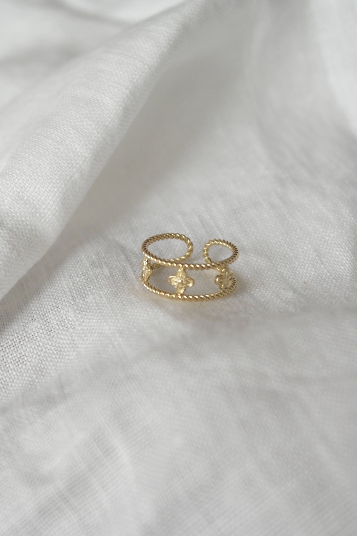 Anna Ring Basic Lover Collection - 14K vergoldet