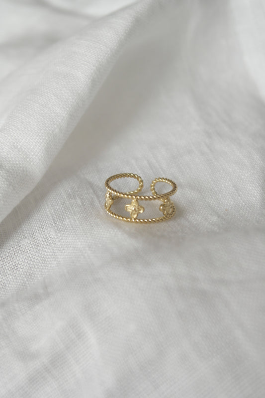 Anna Ring Basic Lover Collection - 14K vergoldet