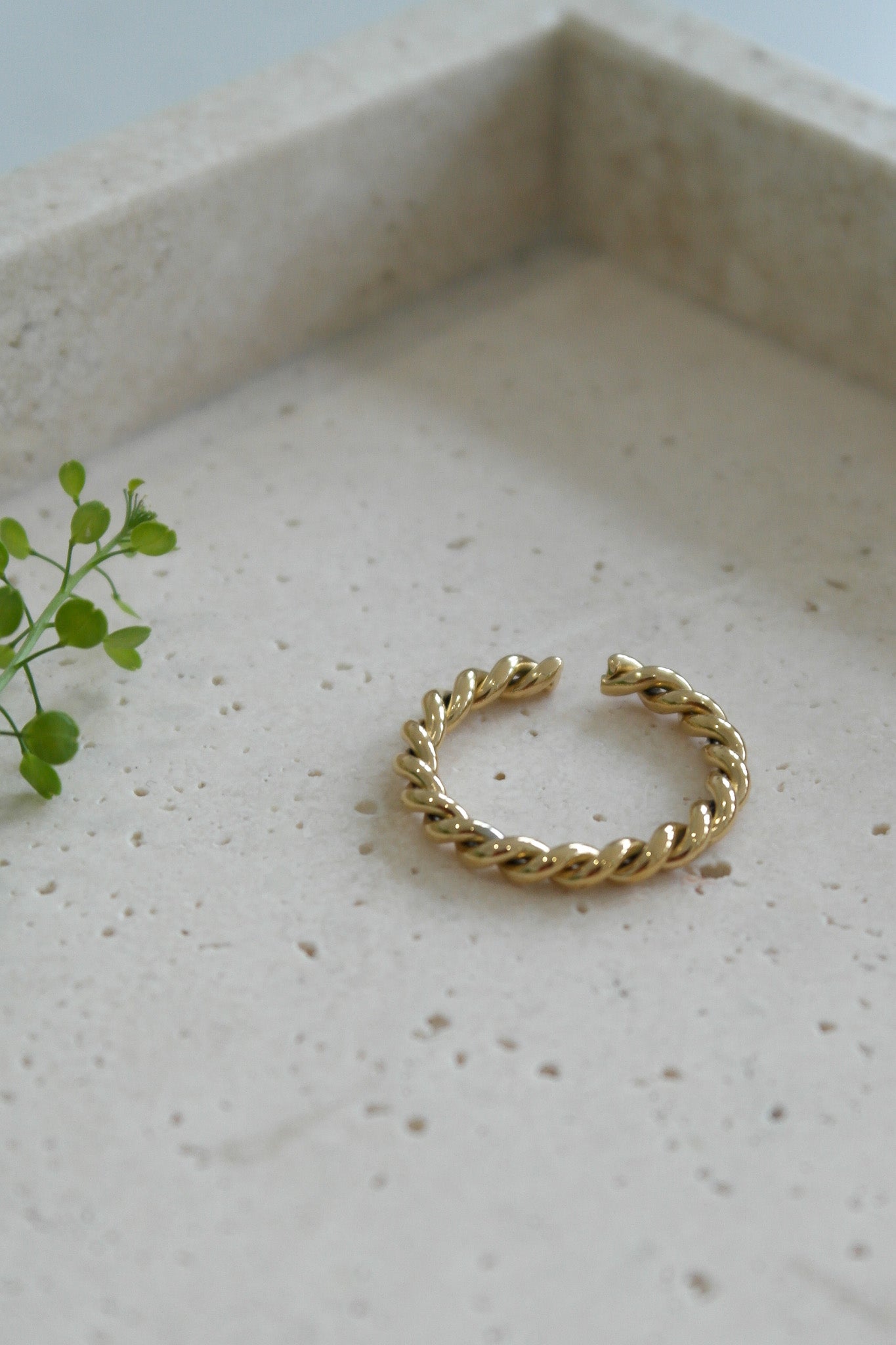 Nele Ring Basic Lover Collection - 14K vergoldet