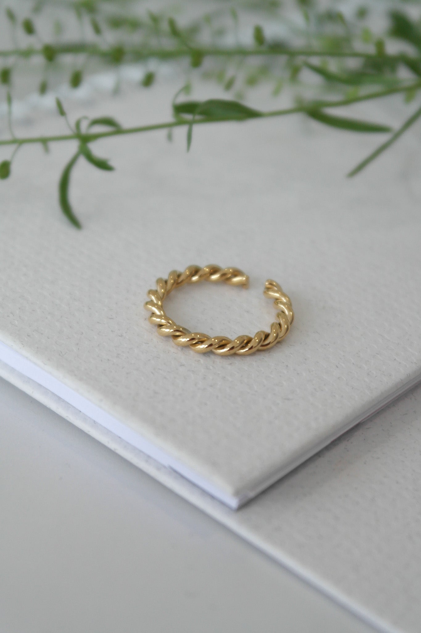 Nele Ring Basic Lover Collection - 14K vergoldet