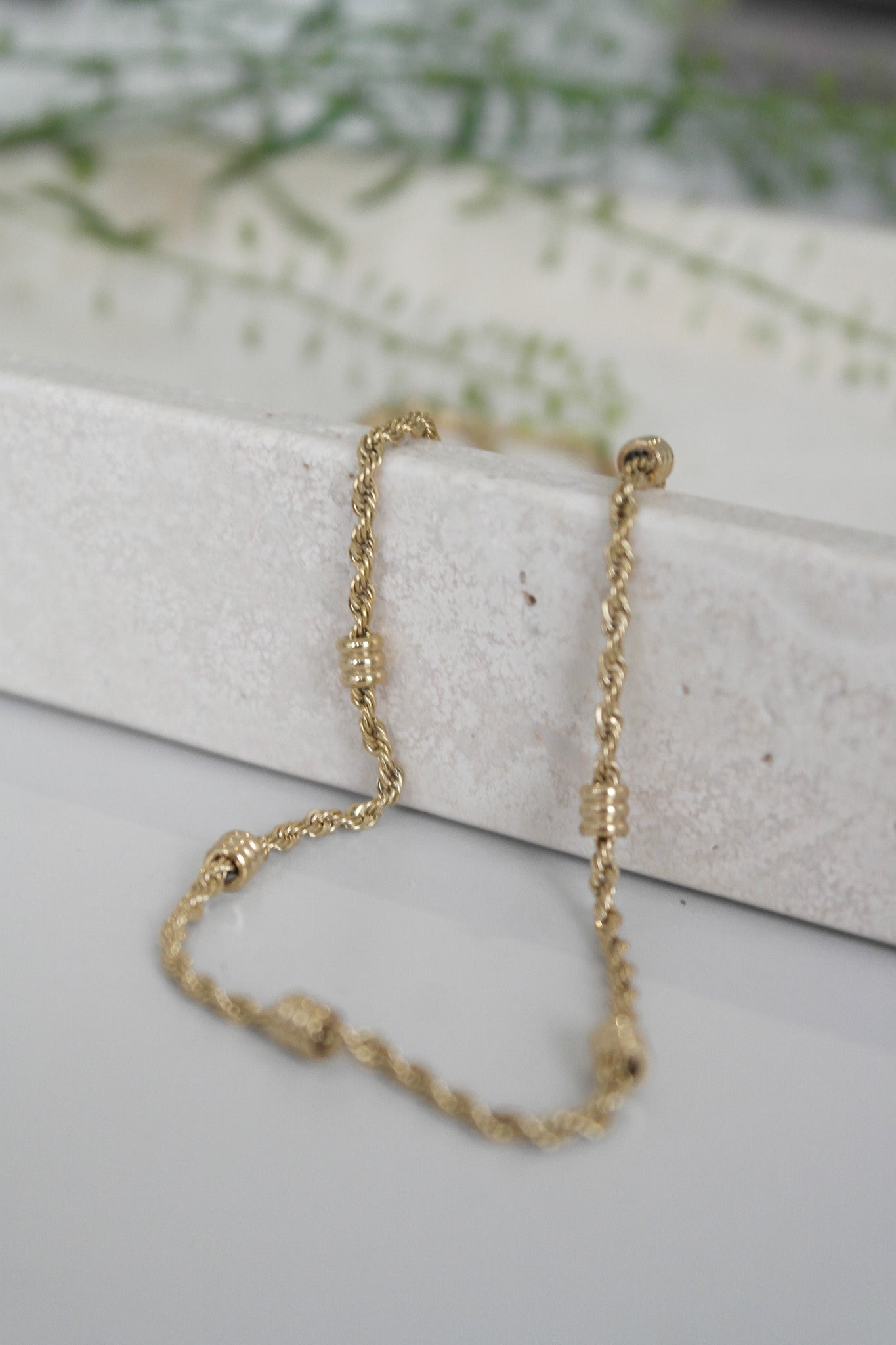 Mara Kette Basic Lover Collection - 14K vergoldet